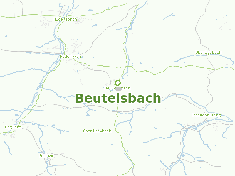 Karte von Beutelsbach