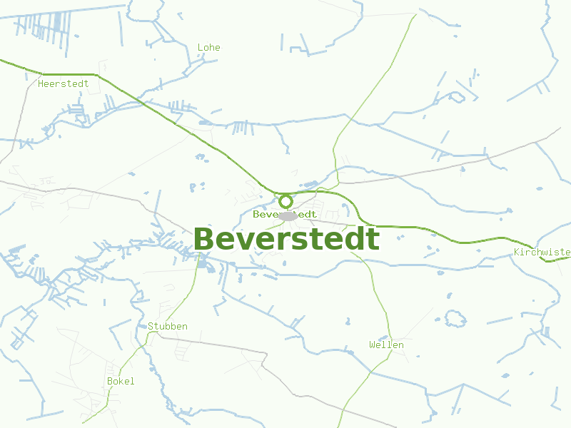 Karte von Beverstedt
