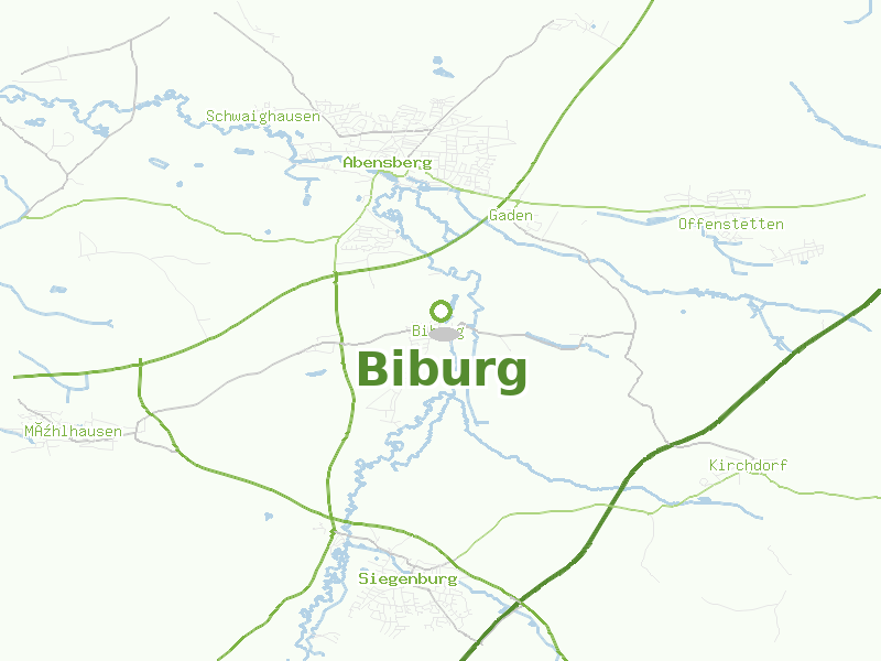 Karte von Biburg