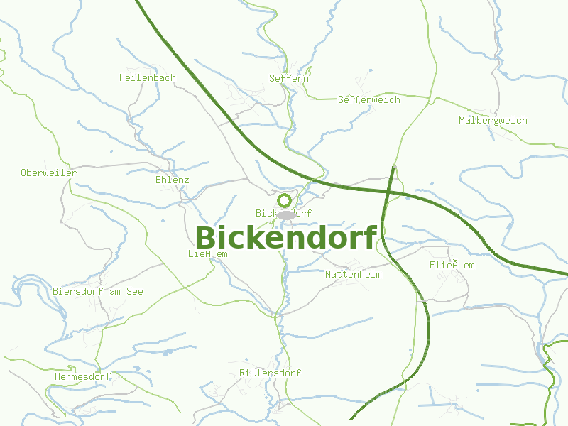 Karte von Bickendorf