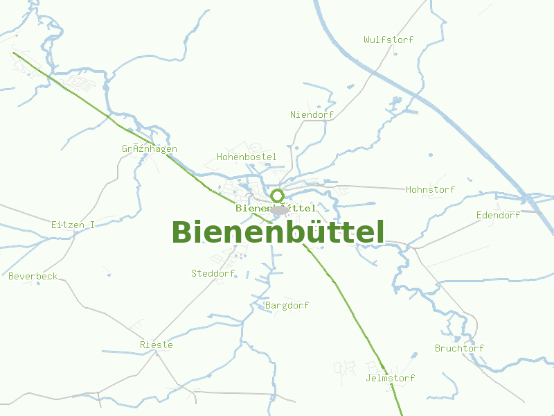Karte von Bienenbüttel