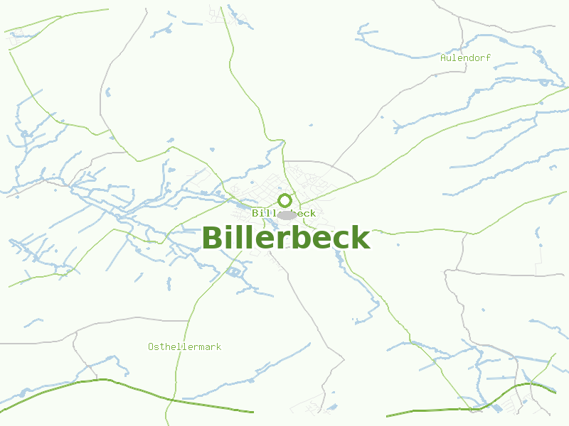 Karte von Billerbeck
