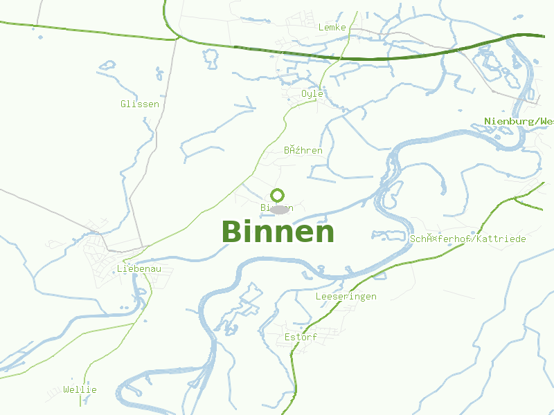 Karte von Binnen