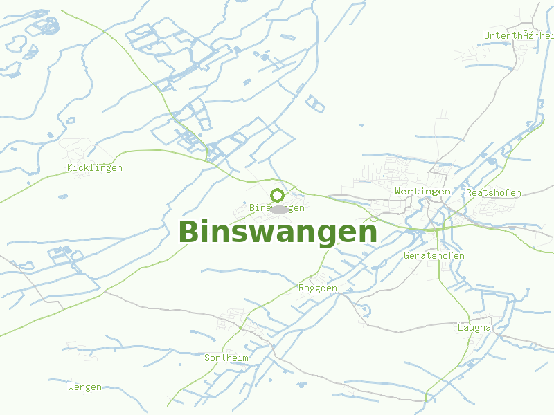 Karte von Binswangen