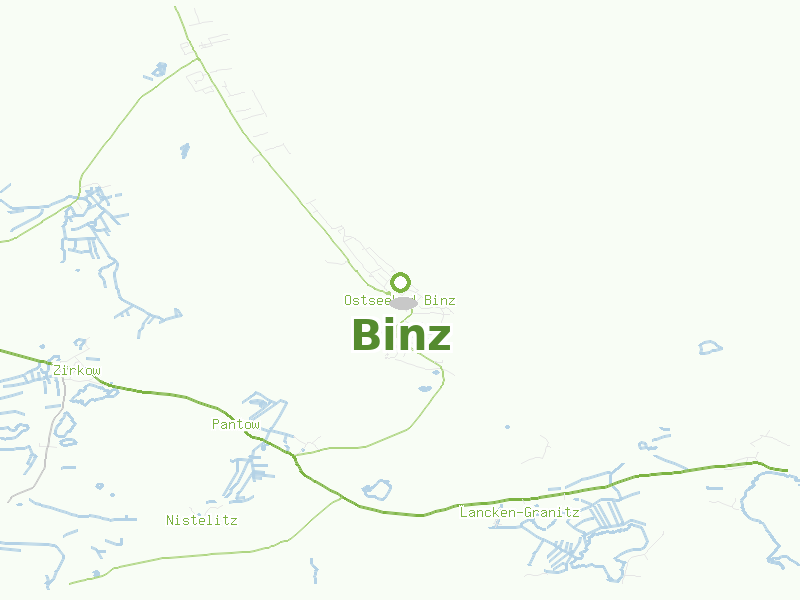 Karte von Binz