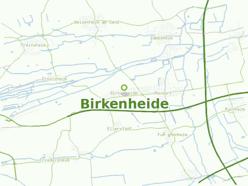 Karte von Birkenheide