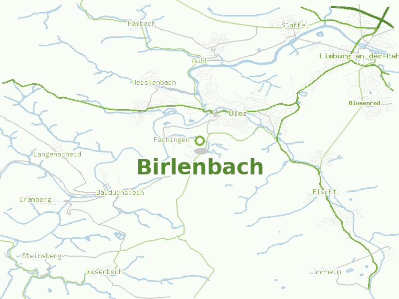 Karte von Birlenbach
