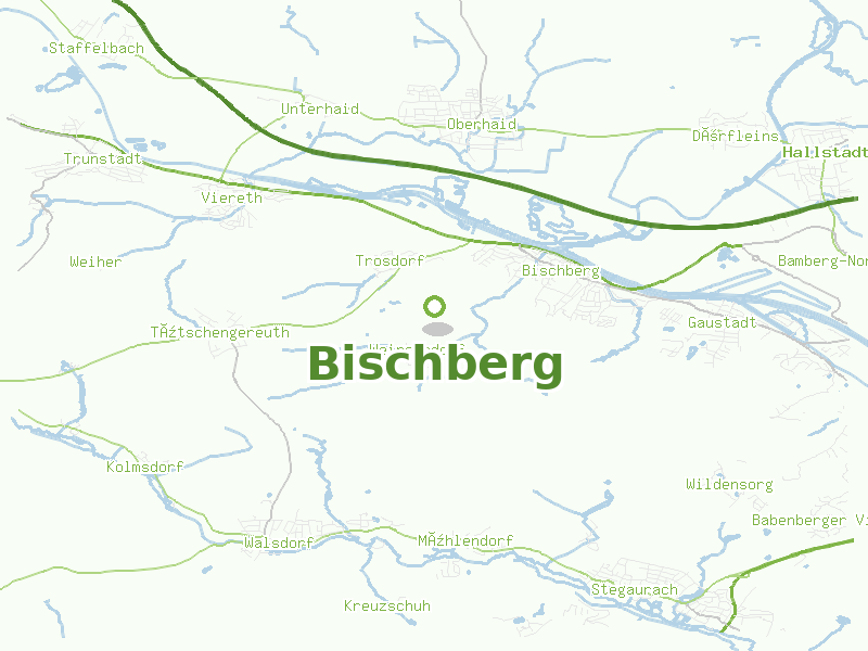 Karte von Bischberg