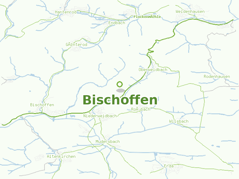 Karte von Bischoffen