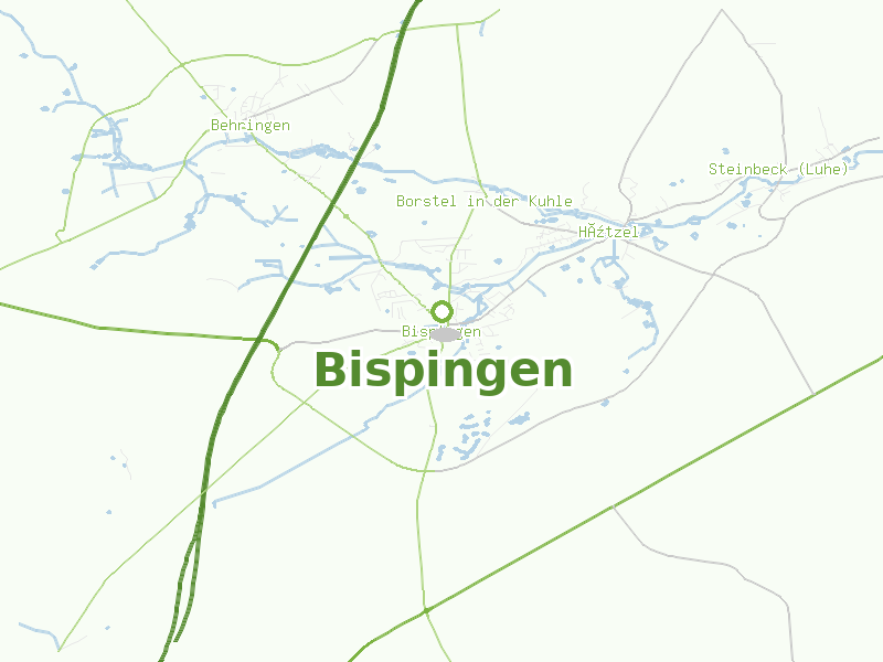 Karte von Bispingen