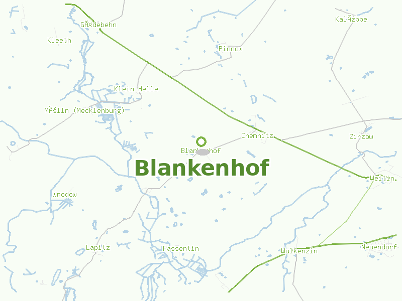 Karte von Blankenhof