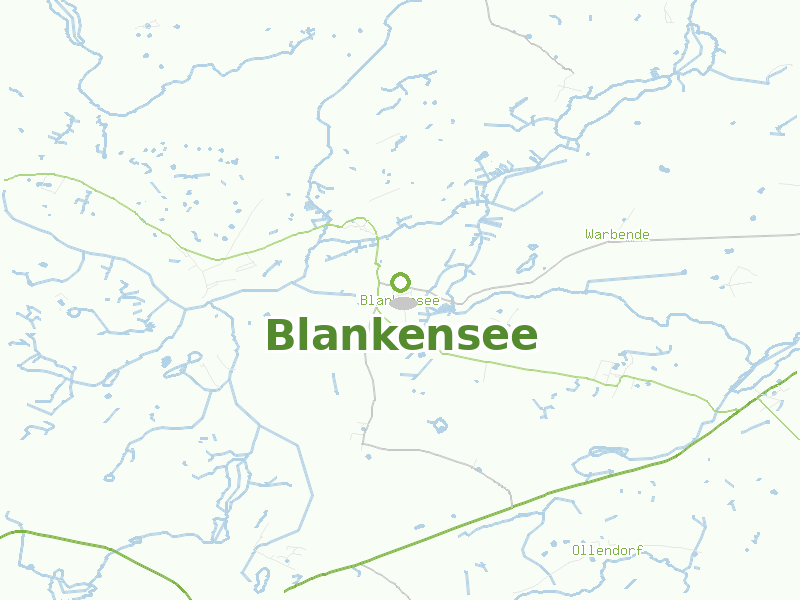 Karte von Blankensee