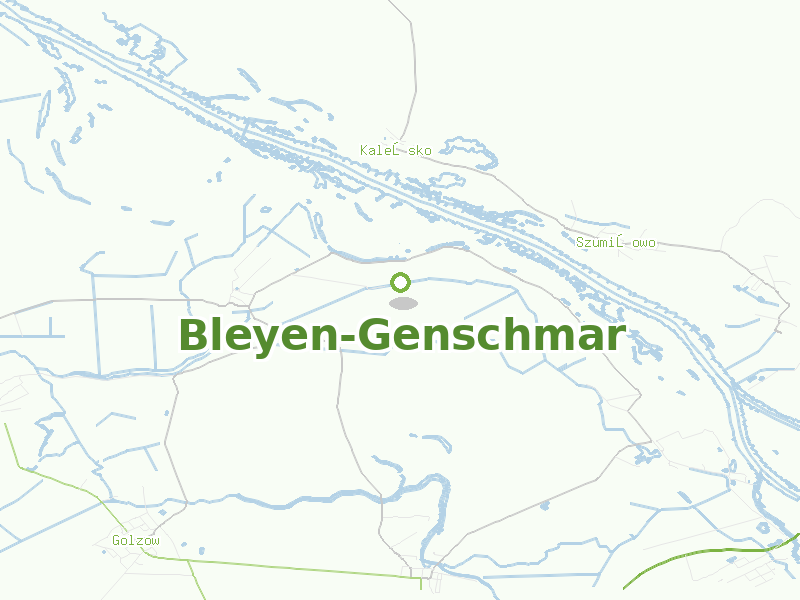 Karte von Bleyen-Genschmar