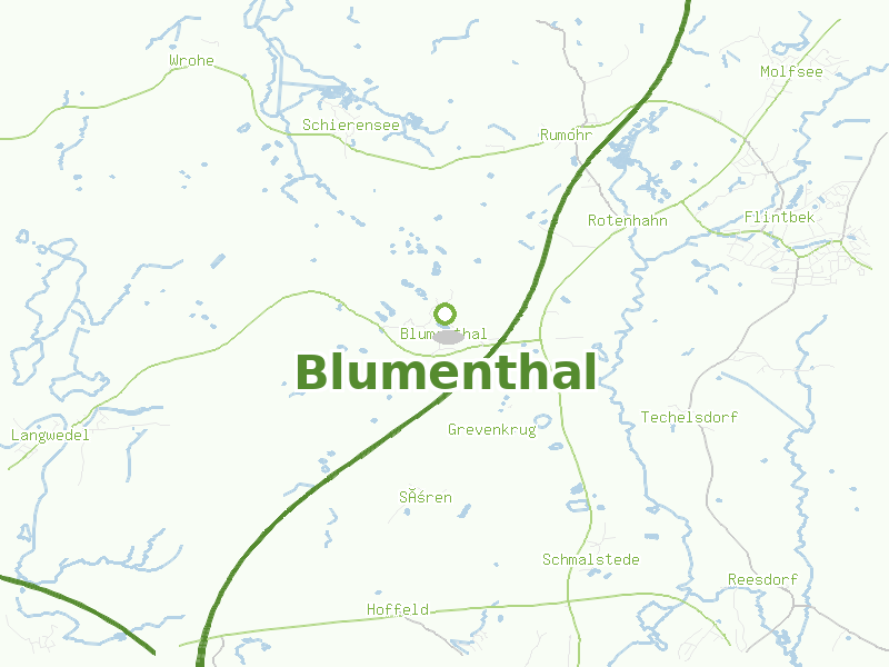 Karte von Blumenthal