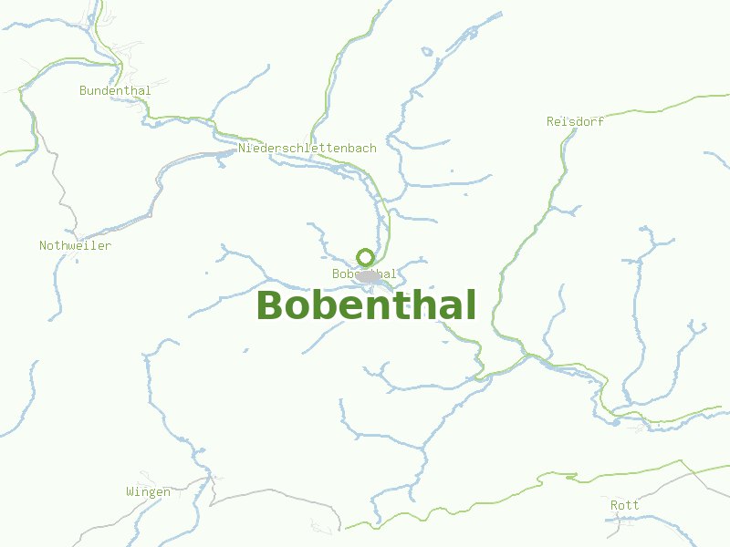 Karte von Bobenthal