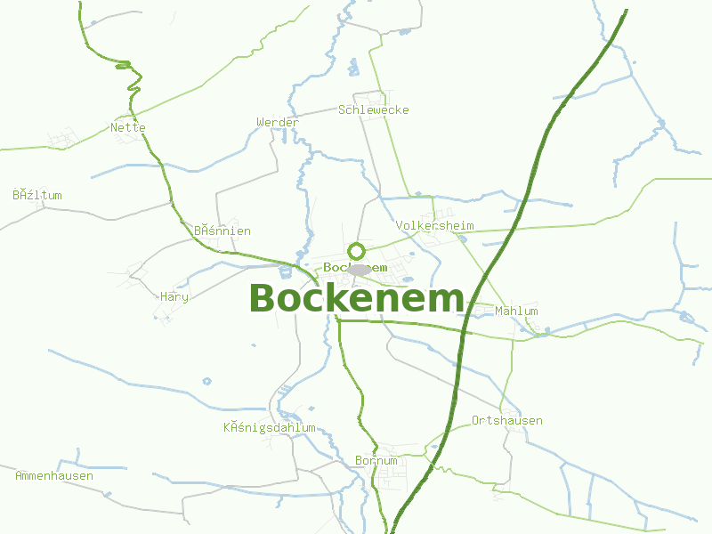 Karte von Bockenem