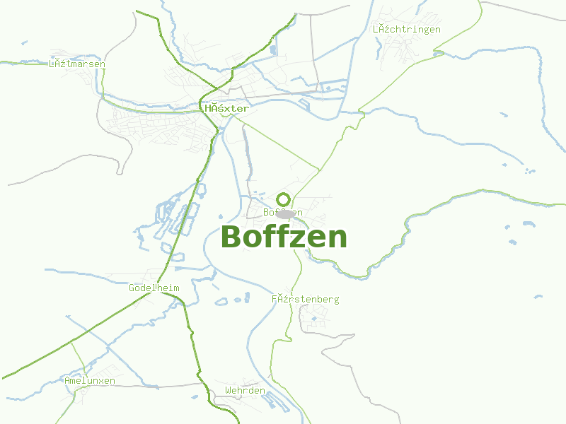 Karte von Boffzen