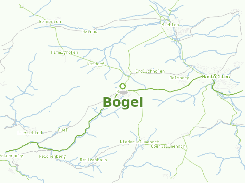 Karte von Bogel