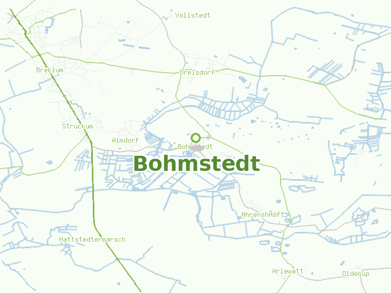 Karte von Bohmstedt