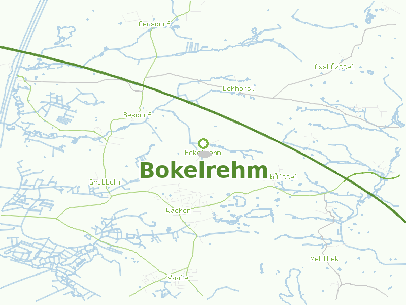 Karte von Bokelrehm