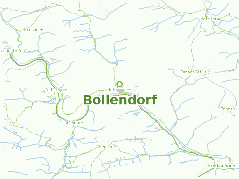 Karte von Bollendorf