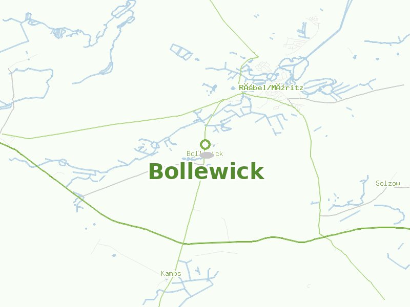 Karte von Bollewick