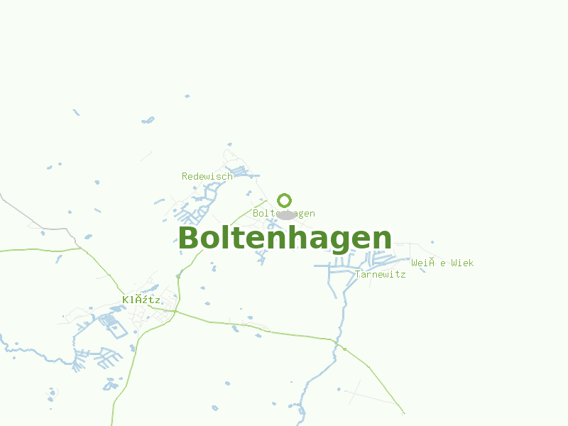 Karte von Boltenhagen