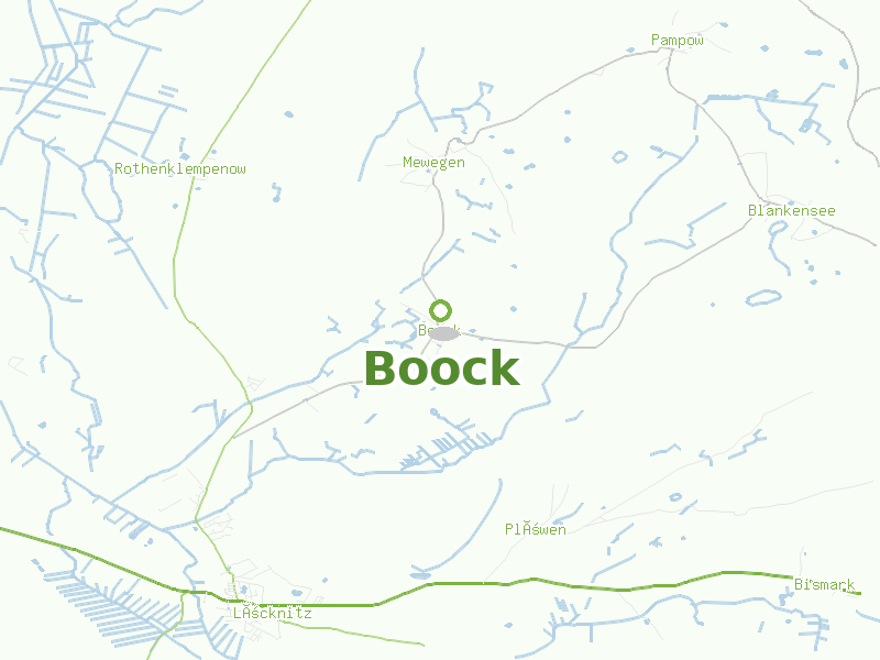 Karte von Boock
