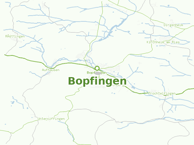 Karte von Bopfingen