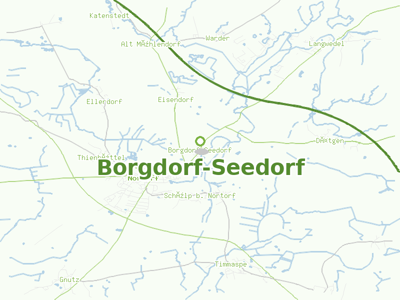 Karte von Borgdorf-Seedorf