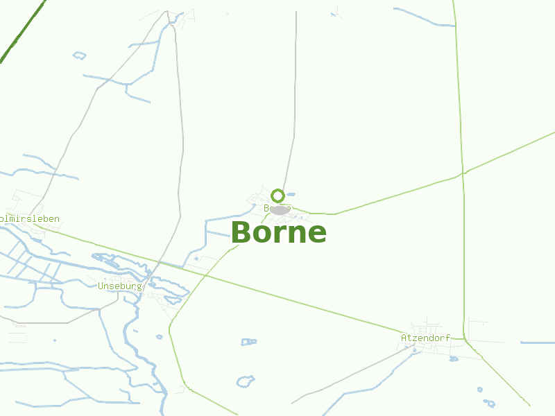 Karte von Borne