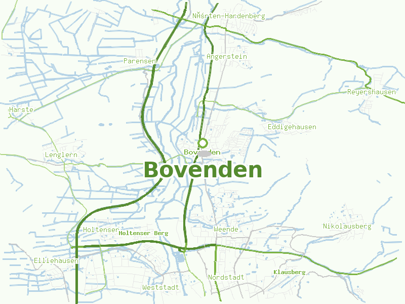 Karte von Bovenden