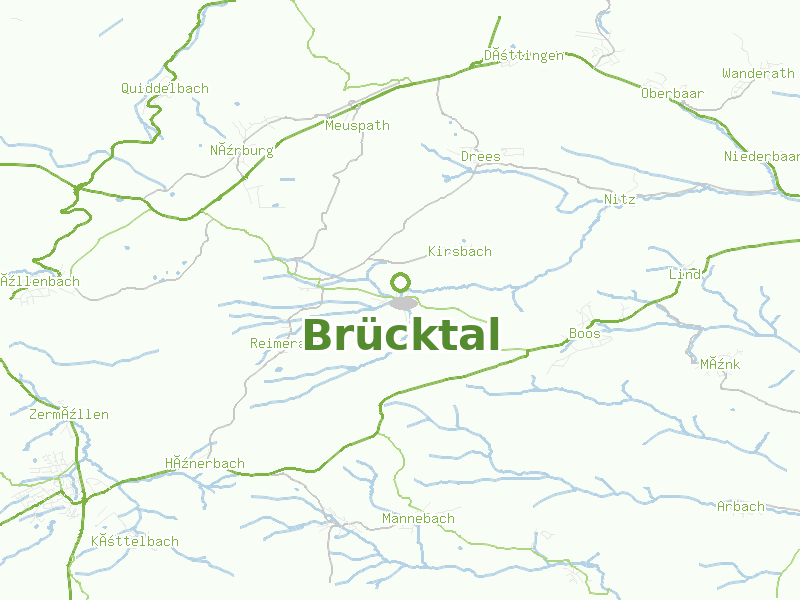 Karte von Brücktal