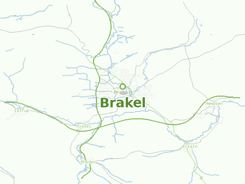 Karte von Brakel
