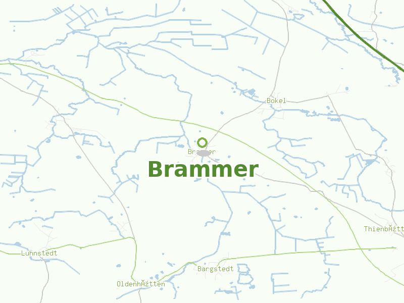 Karte von Brammer