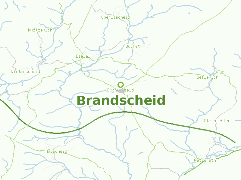 Karte von Brandscheid