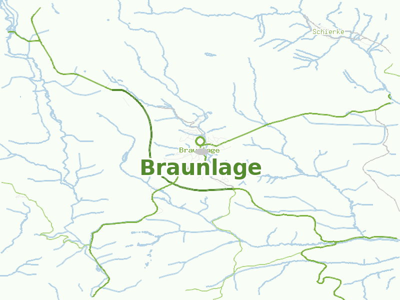 Karte von Braunlage