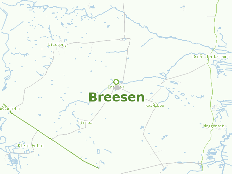 Karte von Breesen