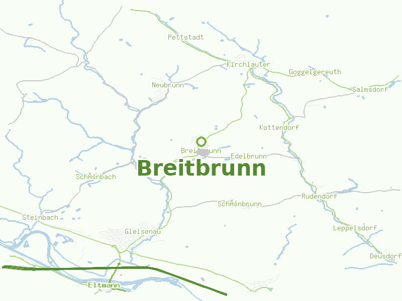 Karte von Breitbrunn