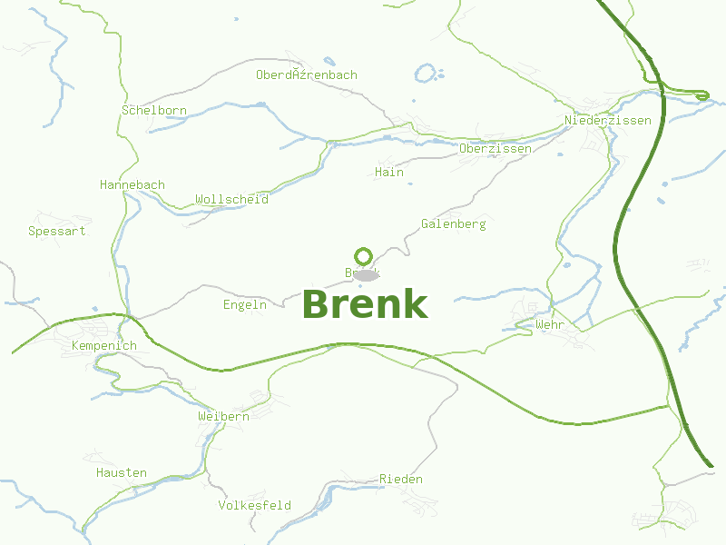 Karte von Brenk