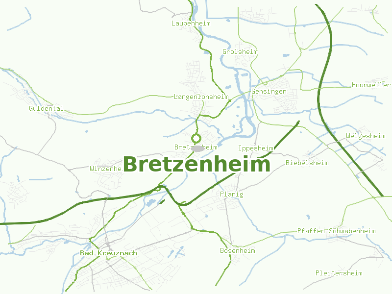 Karte von Bretzenheim