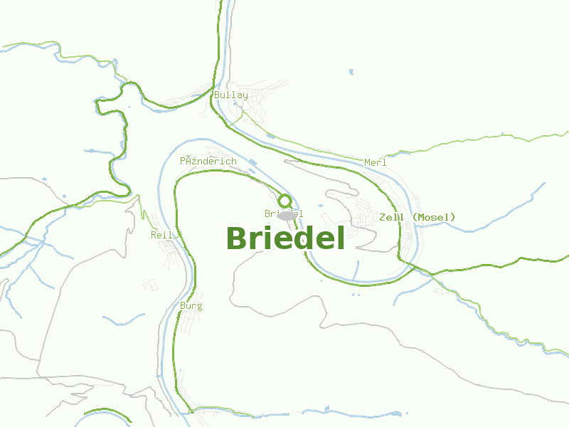 Karte von Briedel