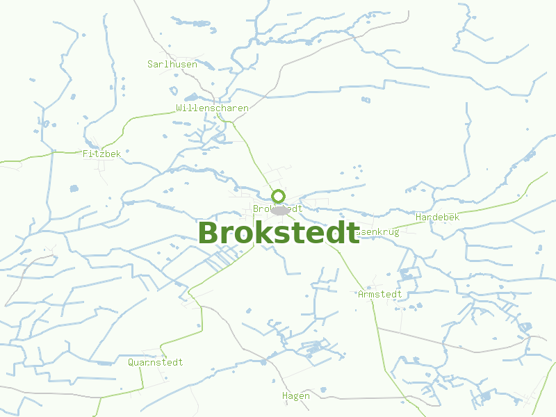 Karte von Brokstedt