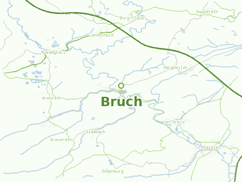 Karte von Bruch