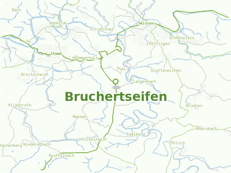 Karte von Bruchertseifen