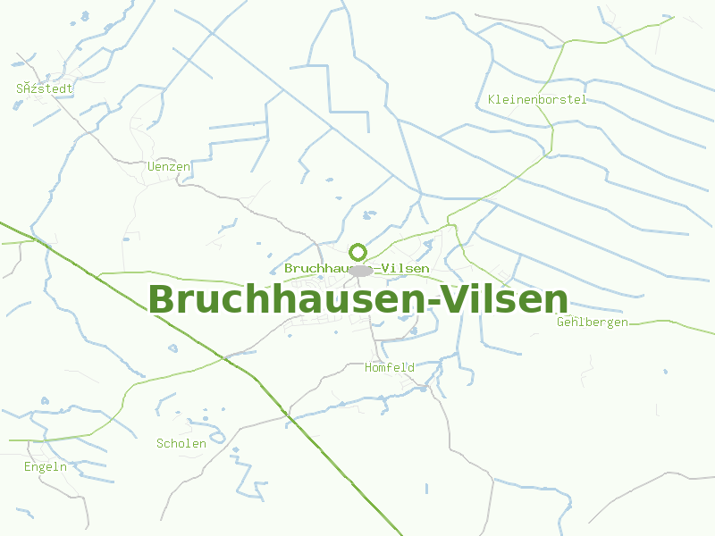 Karte von Bruchhausen-Vilsen