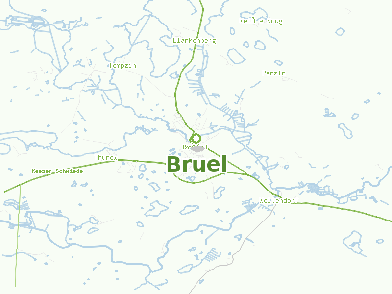 Karte von Bruel