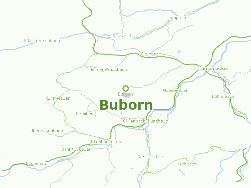 Karte von Buborn