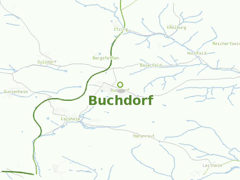 Karte von Buchdorf