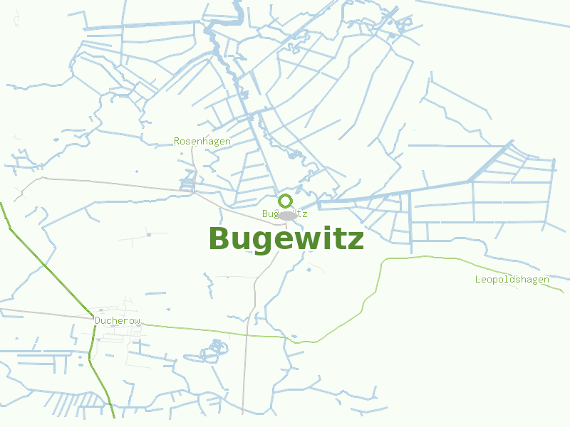 Karte von Bugewitz